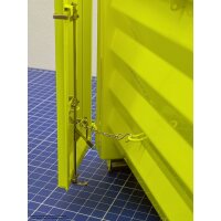 Rib-less hooklift bin, high