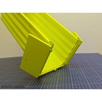 Rib-less hooklift bin, high