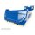 Hooklift halfpipe bin, low