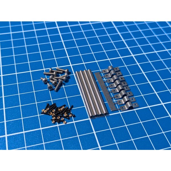 Scale mudguard mounting kit 40mm (M1)