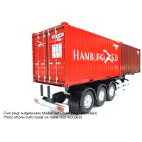 20ft Container HamburgSüd, Scale (für Tamiya), Teilesatz