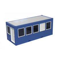 Office container 1:14.5 with door on front side and...
