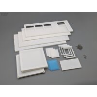 Office container 1:14.5 with door and windows on long side