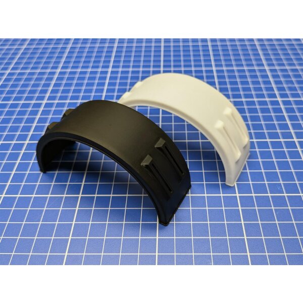 Mudguard half for 83mm single wide tires