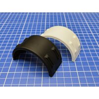 Mudguard half for 59mm double tires - 3d print white /...