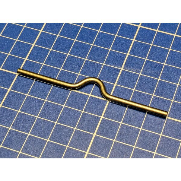 Hook for hook lift 80mm, stainless steel
